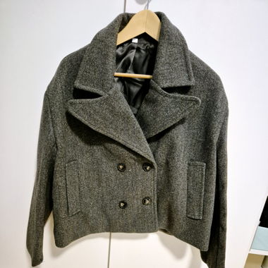 Cabanjacke Anthrazit Gr. S - NEU 