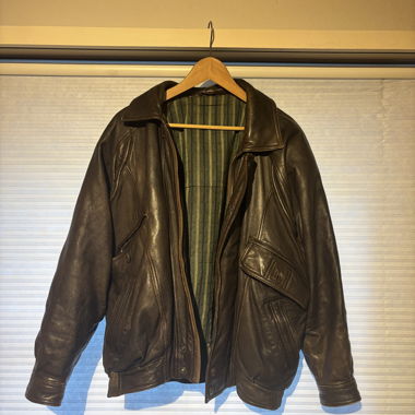 Vintage leather jacket