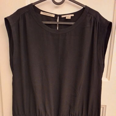 Schwarzes Designer Sommerkleid Maison Scotch