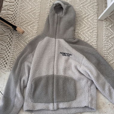 Veste à capuche en polaire MoreMoneyMoreLove