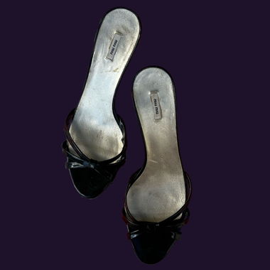Miu Miu Pantolette mit Absatz