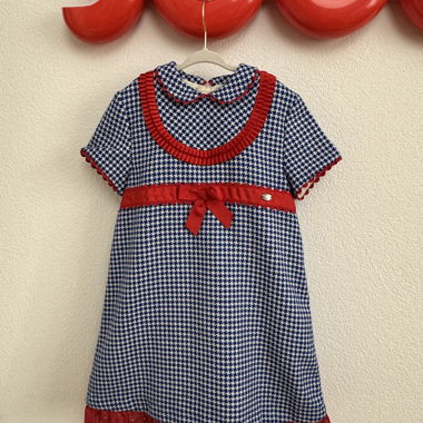 Dolce Petite Girls patterned dress