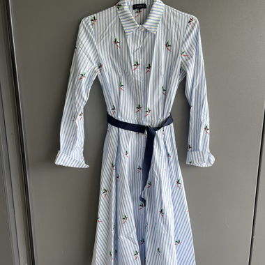 Gestreiftes Kleid