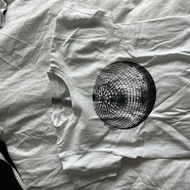 disco ball tee