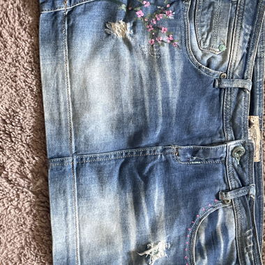 Gonna jeans y2k