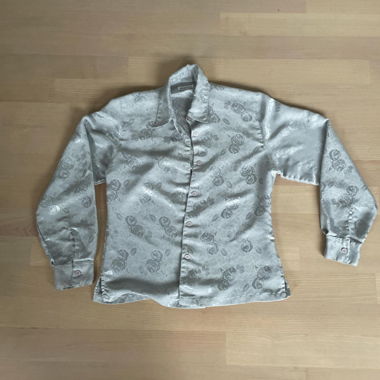 True Vintage Silk-like Blouse 