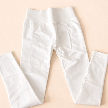 Leggings taille haute Dfyne blanches