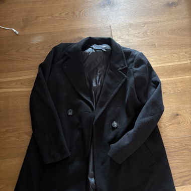 Black Wool Coat by Vero Moda
