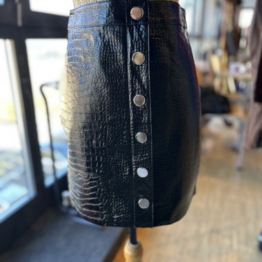 AllSaints leather skirt