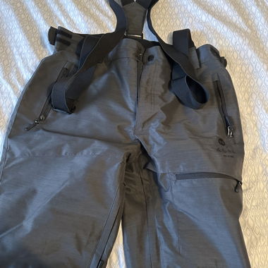 46 NORD Skihose mit Trägern Grau M