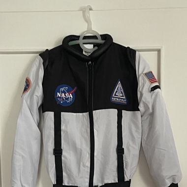 Astronauten Kostüm Weiss