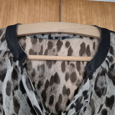 Leopard print blouse 