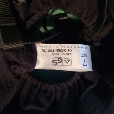 Casque d’équitation avec sac