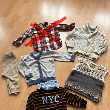 Baby Kleiderpaket Größe 74