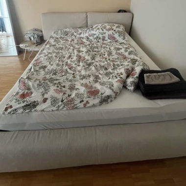 Bettrahmen Micasa beige 