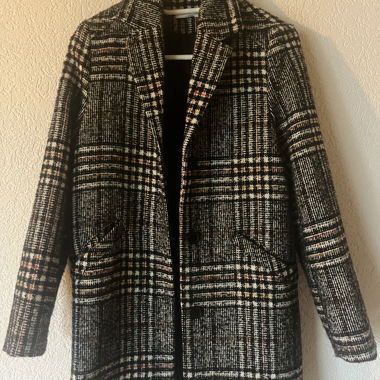 Manteau carreaux MNG