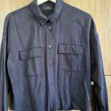 Bershka Navy-Hemd