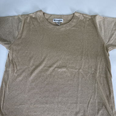 T-shirt oro Bob Mackie