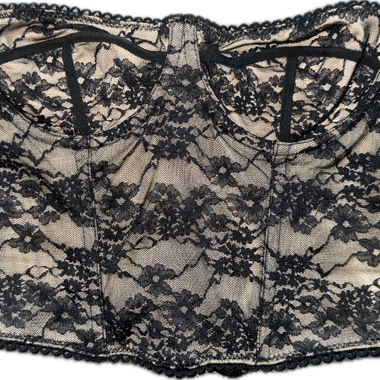 Top bustier in pizzo SHEIN