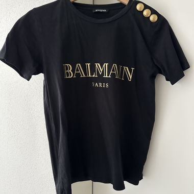 T-shirt Balmain noir