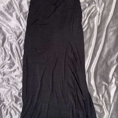 Even&Odd Black Maxi Skirt