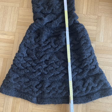 Chunky knit neck warmer