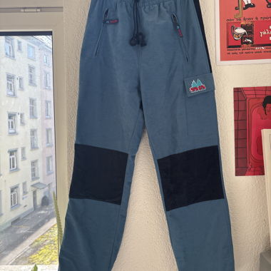 Pantaloni outdoor blu