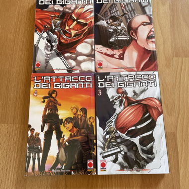 Manga L'Attacco dei Giganti