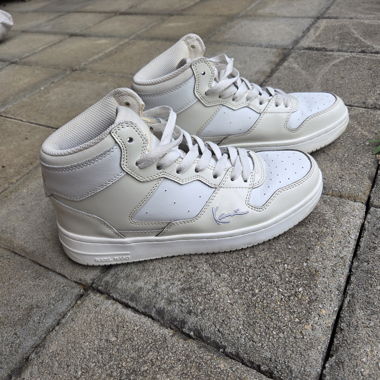 Sneakers alte Karl Kani bianche