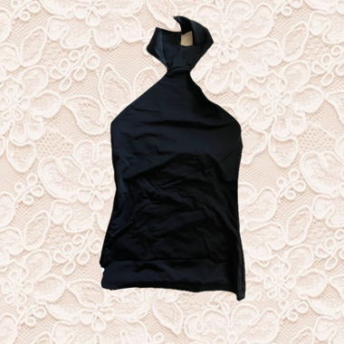 Black Zara Neckholder Top S