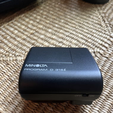 vintage Flash Minolta Program D316i