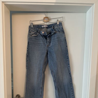 Jeans zara taille haute 