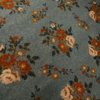 bric-a-brac - Türkises geblümtes Sommerkleid