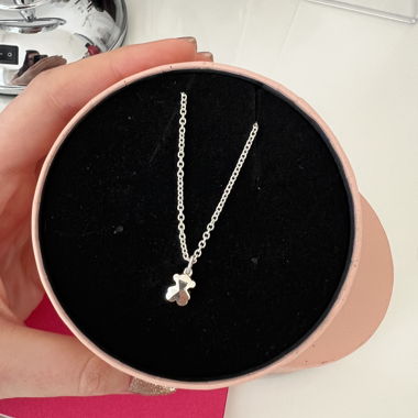 Collier Bär aus 925er Silber, neu