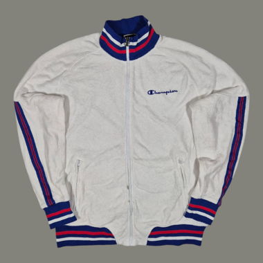 Champion Trainer Track Jacket, Weiss, L