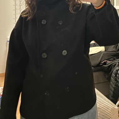 Trenchcoat noir