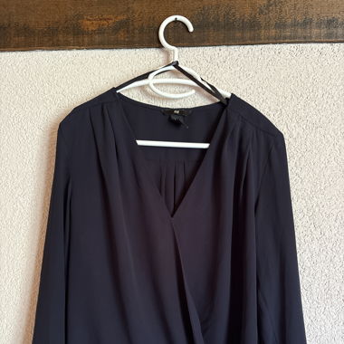 Chemise bleu foncé