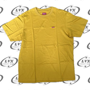 Supreme small box tee - yellow