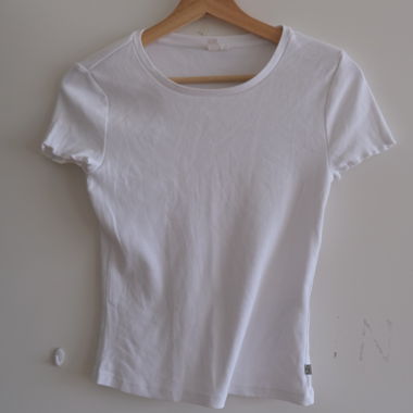 Basic weisses Shirt