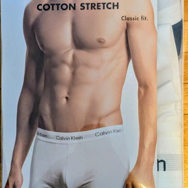 Sous vêtements homme, Calvin Klein, pack de 3