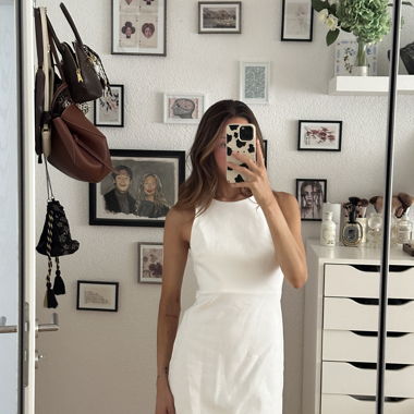 Abito mini bianco