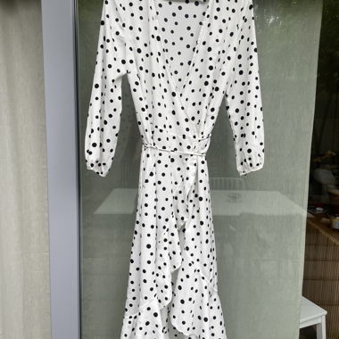 Polka Dot Wrap Dress by Vero Moda in Size M