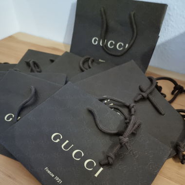 Papiertaschen von Gucci