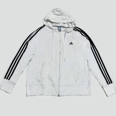Adidas zip-up hoodie vintage