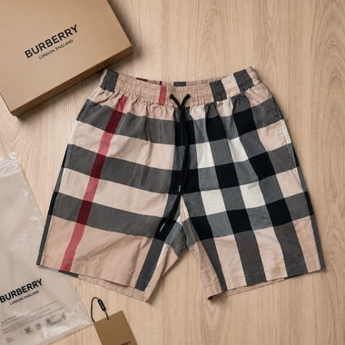 Burberry shorts à carreaux