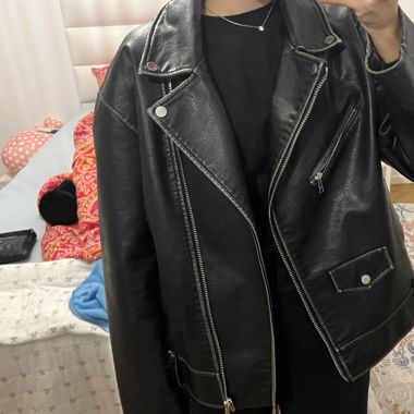 Lederjacke