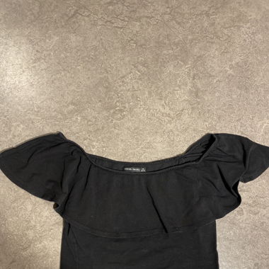 bershka top schwarz