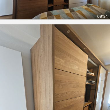 Armoire penderie coulissante de 3 mètres x 2,19
