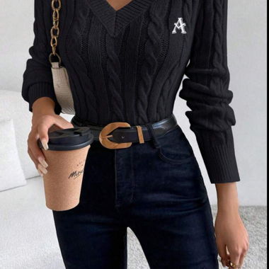Pull tricoté
