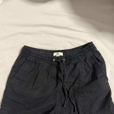 Kurze leinen Hose